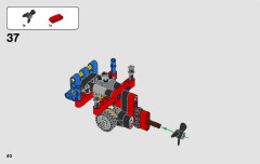 LEGO 42089 instructions page 40 – build guide