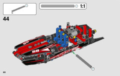 LEGO 42089 instructions page 48 – build guide