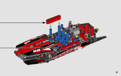 LEGO 42089 instructions page 51 – build guide