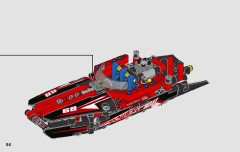 LEGO 42089 instructions page 54 – build guide