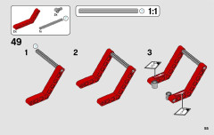 LEGO 42089 instructions page 55 – build guide