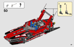 LEGO 42089 instructions page 57 – build guide