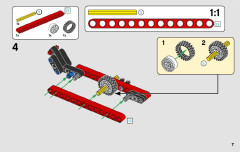 LEGO 42089 instructions page 7 – build guide