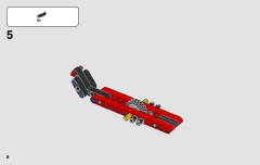 LEGO 42089 instructions page 8 – build guide