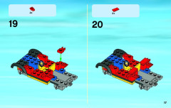 LEGO 4209 instructions page 17 – build guide