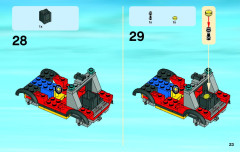 LEGO 4209 instructions page 23 – build guide