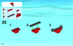 LEGO 4209 instructions page 28 – build guide
