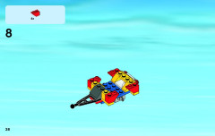 LEGO 4209 instructions page 38 – build guide