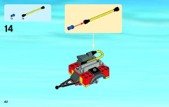 LEGO 4209 instructions page 42 – build guide