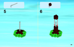 LEGO 4209 instructions page 49 – build guide