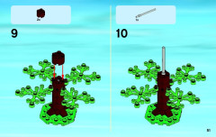 LEGO 4209 instructions page 51 – build guide