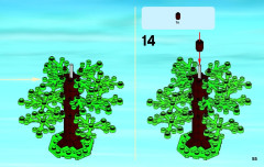 LEGO 4209 instructions page 55 – build guide