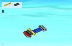 LEGO 4209 instructions page 8 – build guide