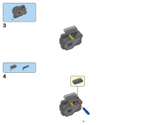 LEGO 42090 instructions page 3 – build guide