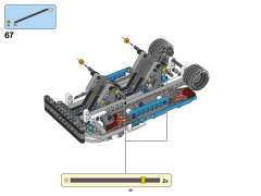 LEGO 42090 instructions page 49 – build guide