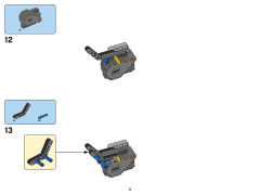 LEGO 42090 instructions page 8 – build guide
