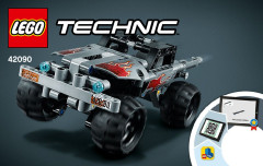 LEGO 42090 instructions page 1 – build guide