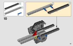 LEGO 42090 instructions page 13 – build guide