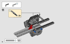 LEGO 42090 instructions page 14 – build guide
