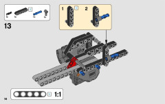 LEGO 42090 instructions page 16 – build guide