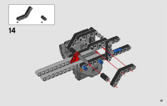 LEGO 42090 instructions page 17 – build guide