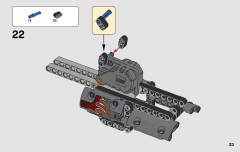 LEGO 42090 instructions page 23 – build guide