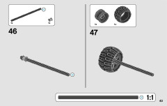 LEGO 42090 instructions page 43 – build guide
