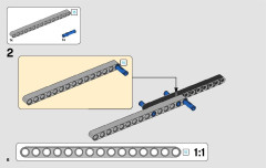 LEGO 42090 instructions page 6 – build guide