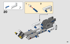 LEGO 42091 instructions page 23 – build guide