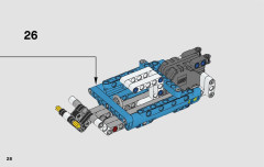 LEGO 42091 instructions page 28 – build guide
