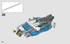 LEGO 42091 instructions page 36 – build guide