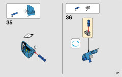LEGO 42091 instructions page 37 – build guide