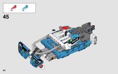 LEGO 42091 instructions page 44 – build guide