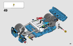 LEGO 42091 instructions page 49 – build guide
