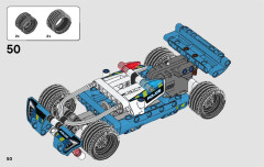 LEGO 42091 instructions page 50 – build guide