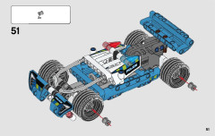 LEGO 42091 instructions page 51 – build guide