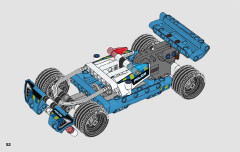 LEGO 42091 instructions page 52 – build guide
