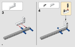 LEGO 42091 instructions page 6 – build guide