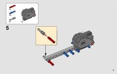 LEGO 42091 instructions page 7 – build guide