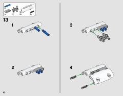 LEGO 42092 instructions page 10 – build guide