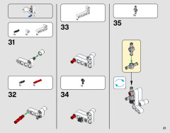 LEGO 42092 instructions page 21 – build guide