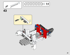 LEGO 42092 instructions page 25 – build guide