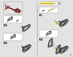 LEGO 42092 instructions page 43 – build guide