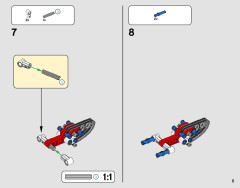 LEGO 42092 instructions page 5 – build guide