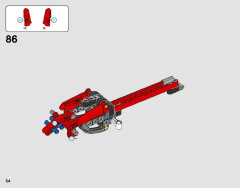 LEGO 42092 instructions page 54 – build guide