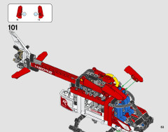 LEGO 42092 instructions page 63 – build guide