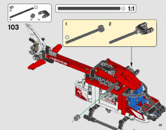 LEGO 42092 instructions page 65 – build guide