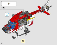 LEGO 42092 instructions page 72 – build guide