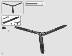 LEGO 42092 instructions page 74 – build guide