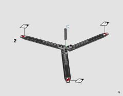 LEGO 42092 instructions page 75 – build guide